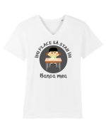 Îmi place să stau în banca mea - el Tricou mânecă scurtă guler V Bărbat Presenter