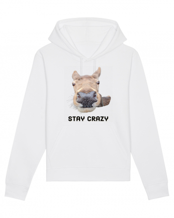 Stay crazy White