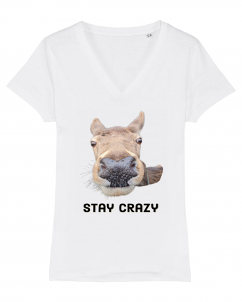 Stay crazy White