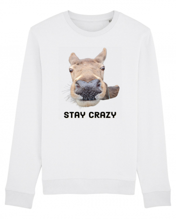 Stay crazy White