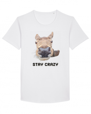 Stay crazy White