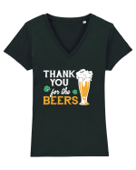 Thank you for the Beers Tricou mânecă scurtă guler V Damă Evoker