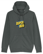 Super Boy Hanorac cu fermoar Unisex Connector