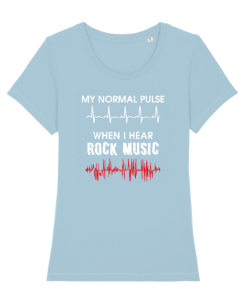 Rock Music Sky Blue