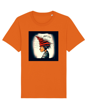 Sunt cu capul în nori și mă gândesc la tine. Bright Orange