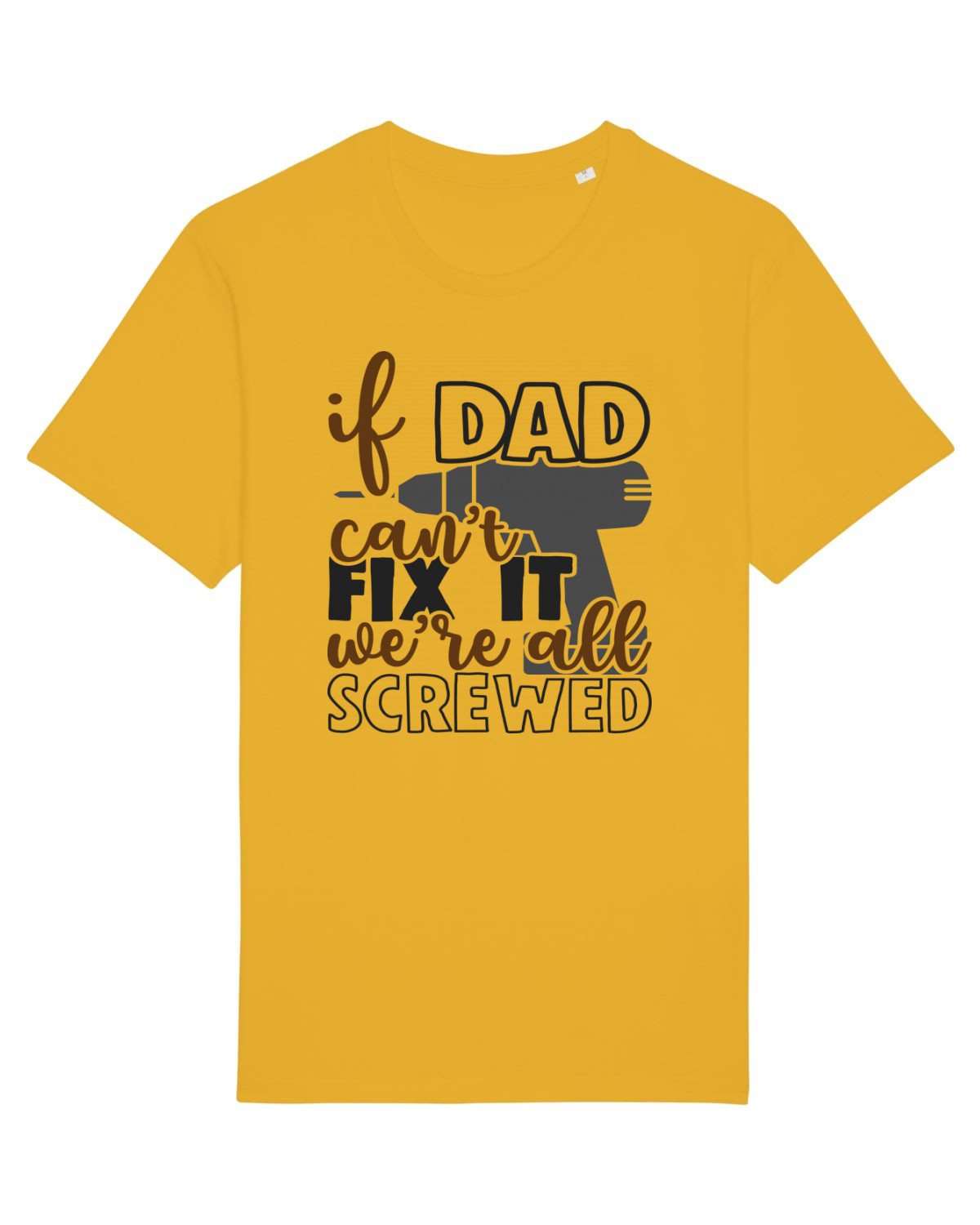 Tricou mânecă scurtă Unisex Rocker Spectra Yellow