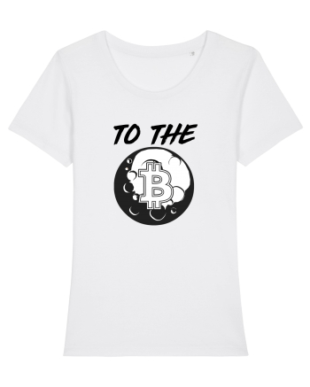 To the MOON White