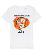 Îmi place să mănânc zile Tricou mânecă scurtă  Copii Mini Creator