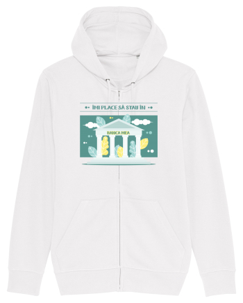 Îmi place să stau în banca mea - v2 White