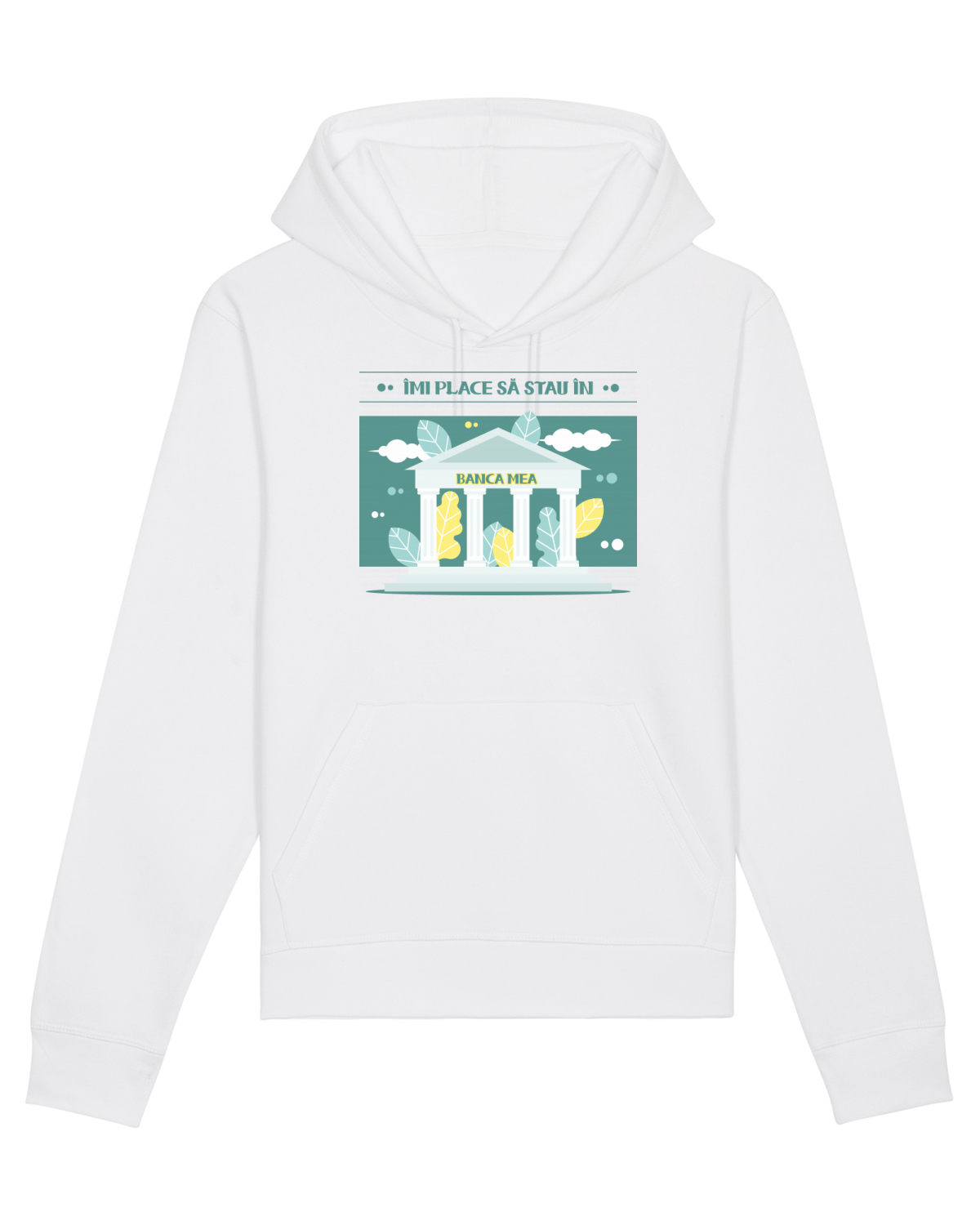 Hanorac Unisex Drummer White