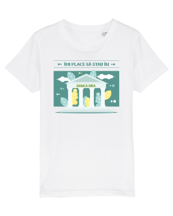 Îmi place să stau în banca mea - v2 White