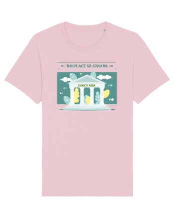 Îmi place să stau în banca mea - v2 Cotton Pink