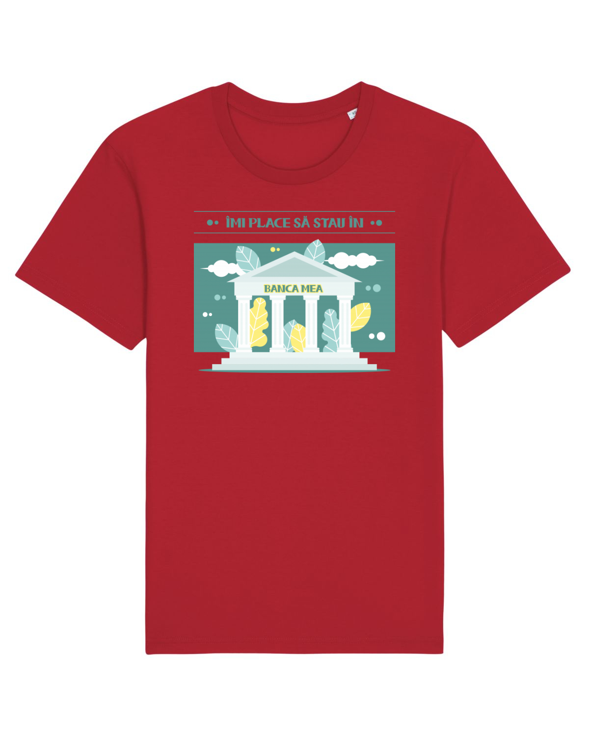 Tricou mânecă scurtă Unisex Rocker Red
