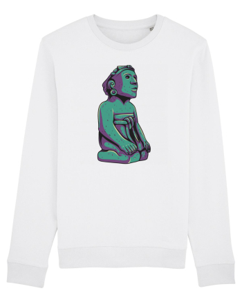 Aztec Statue White