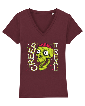 Creep It Real Burgundy