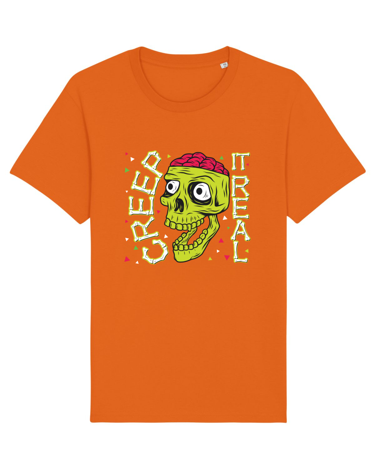 Tricou mânecă scurtă Unisex Rocker Bright Orange