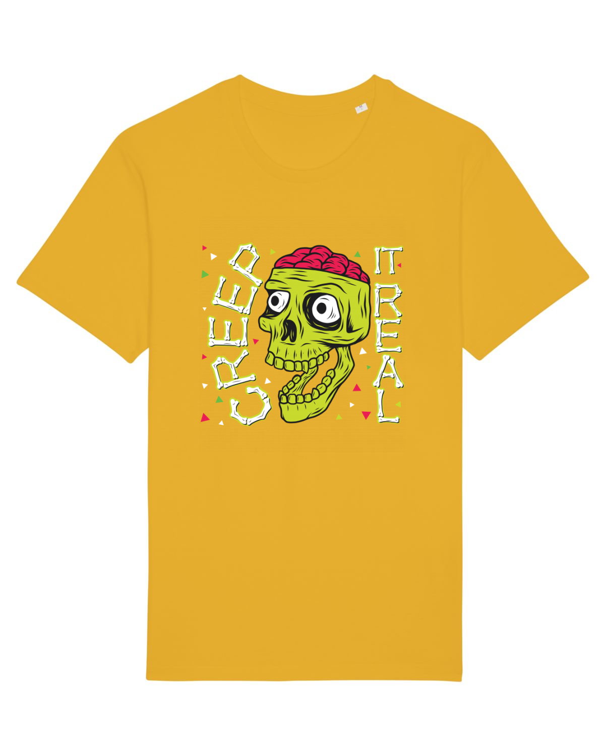 Tricou mânecă scurtă Unisex Rocker Spectra Yellow