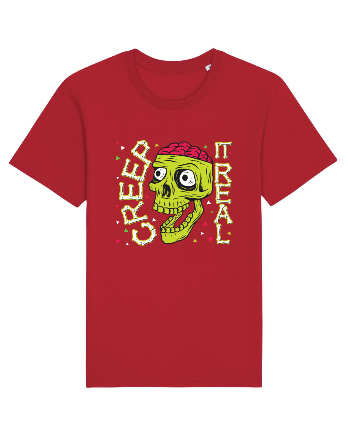 Tricou mânecă scurtă Unisex Rocker Red