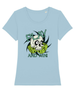 Play And Win Tricou mânecă scurtă guler larg fitted Damă Expresser