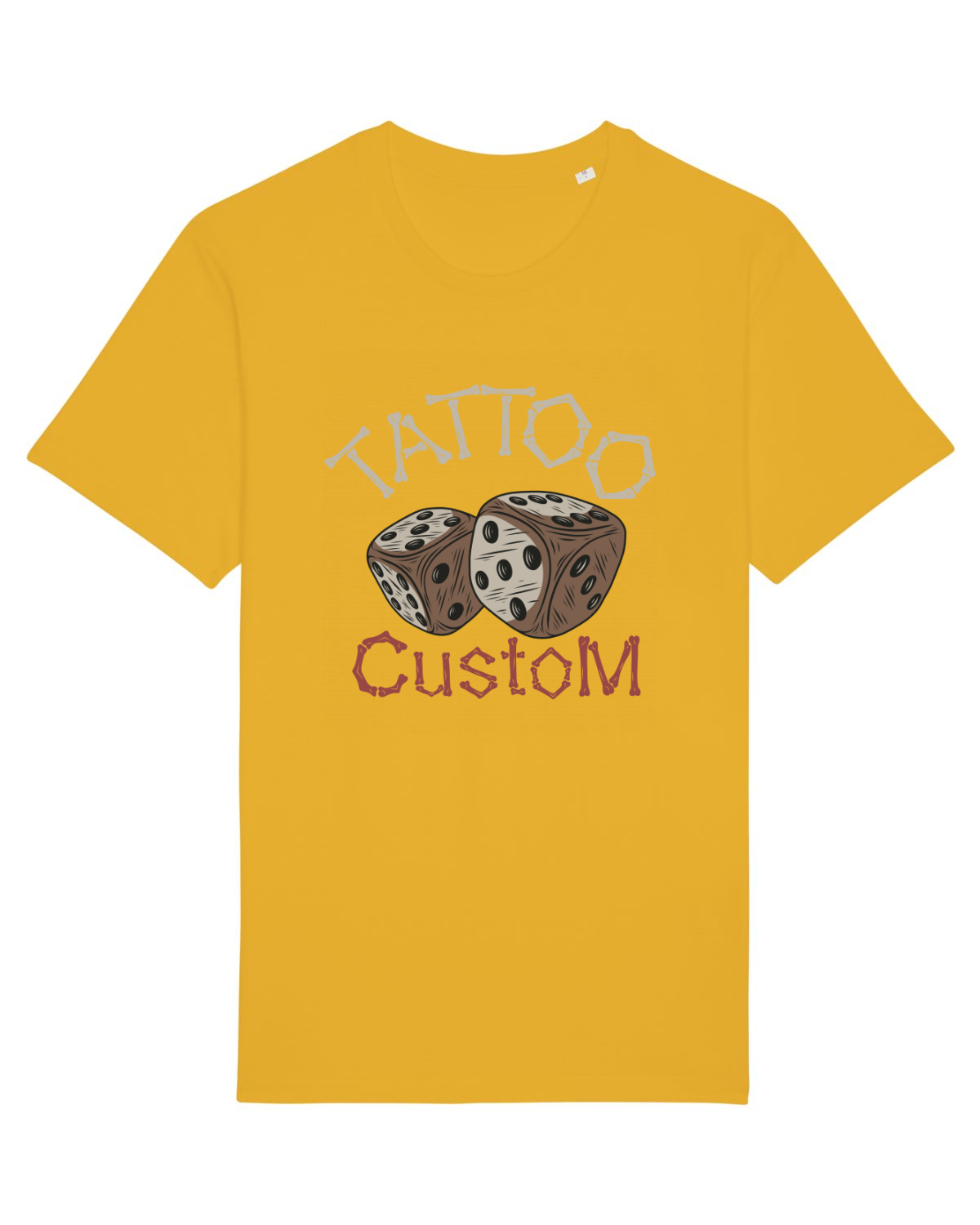 Tricou mânecă scurtă Unisex Rocker Spectra Yellow