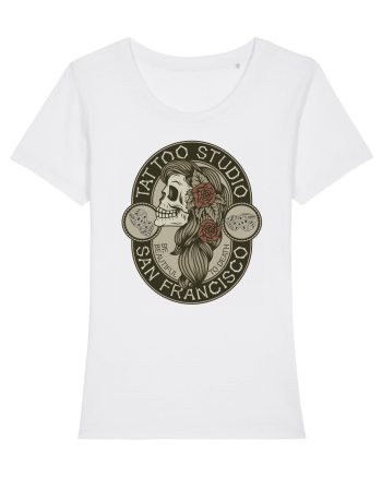 Tattoo Studio San Francisco White