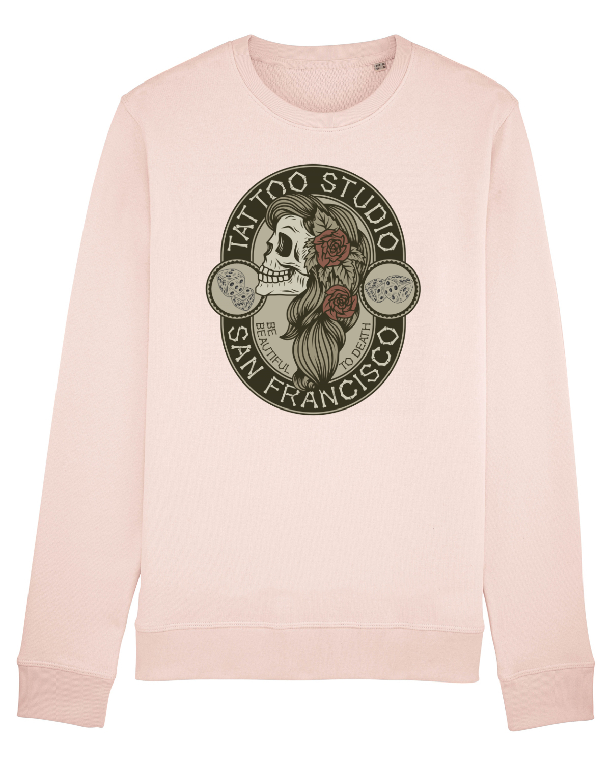 Bluză mânecă lungă Unisex Rise Candy Pink