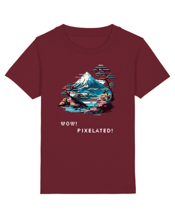 PIXELATED - V1 Burgundy