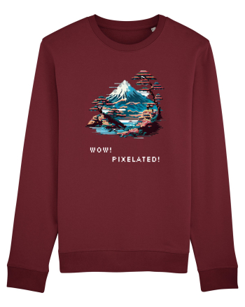 PIXELATED - V1 Burgundy