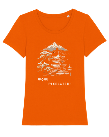 PIXELATED - V2 Bright Orange