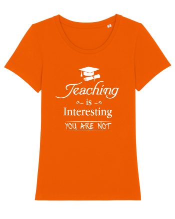 Teaching Bright Orange
