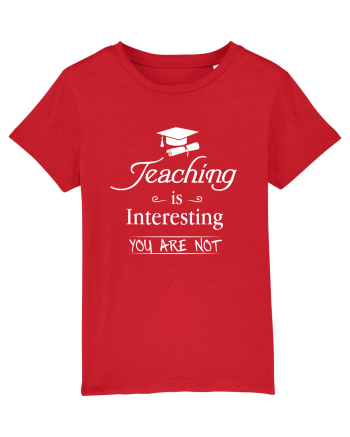Teaching Red