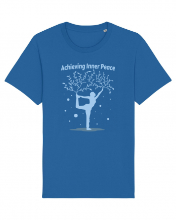 Achieving Inner Peace Royal Blue