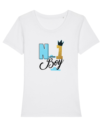 No 1 BOY White