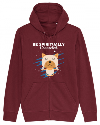 Be Spiritually Connected Burgundy