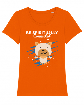 Be Spiritually Connected Bright Orange