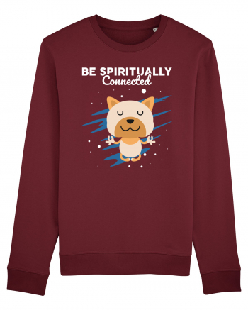 Be Spiritually Connected Burgundy