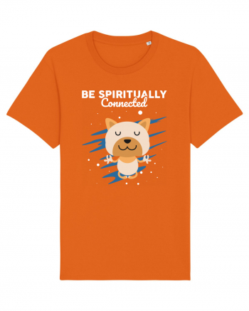 Be Spiritually Connected Bright Orange