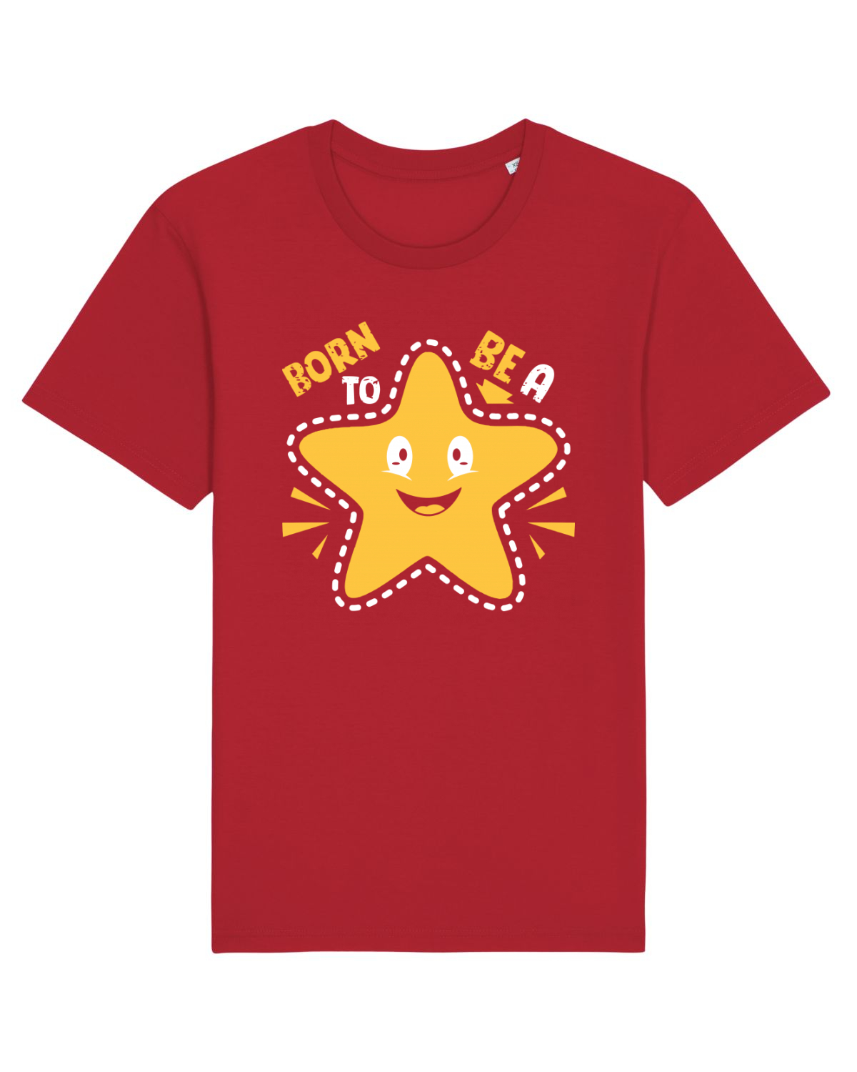 Tricou mânecă scurtă Unisex Rocker Red