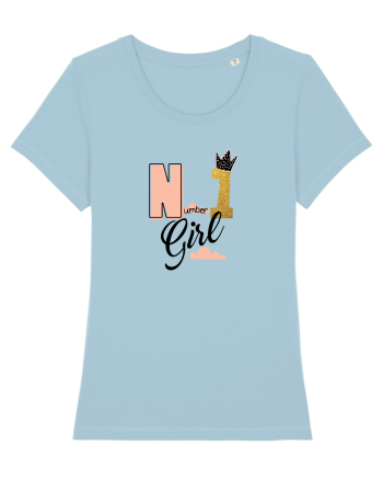 No 1 Girl Sky Blue