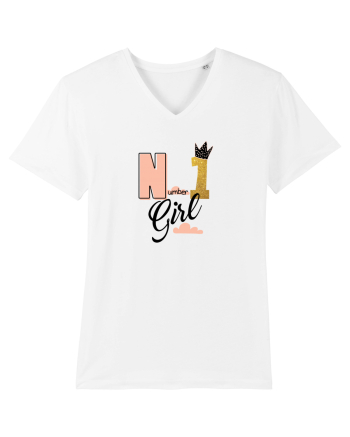 No 1 Girl White