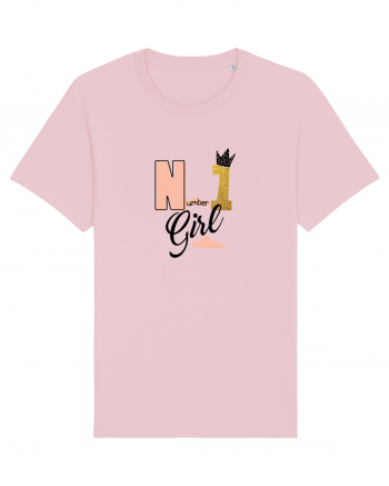 No 1 Girl Cotton Pink