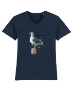 Pescarus Tricou mânecă scurtă guler V Bărbat Presenter