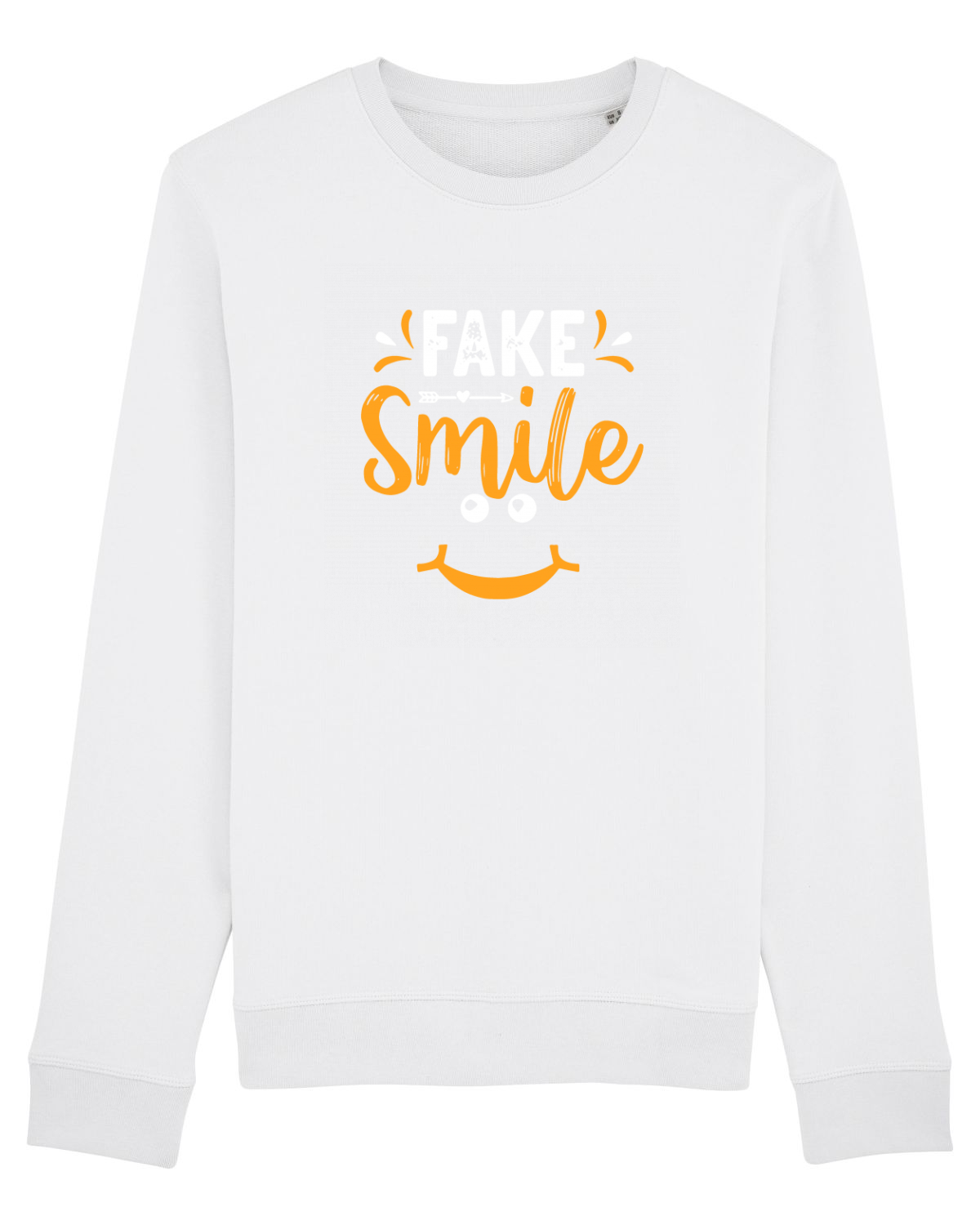Bluză mânecă lungă Unisex Rise White