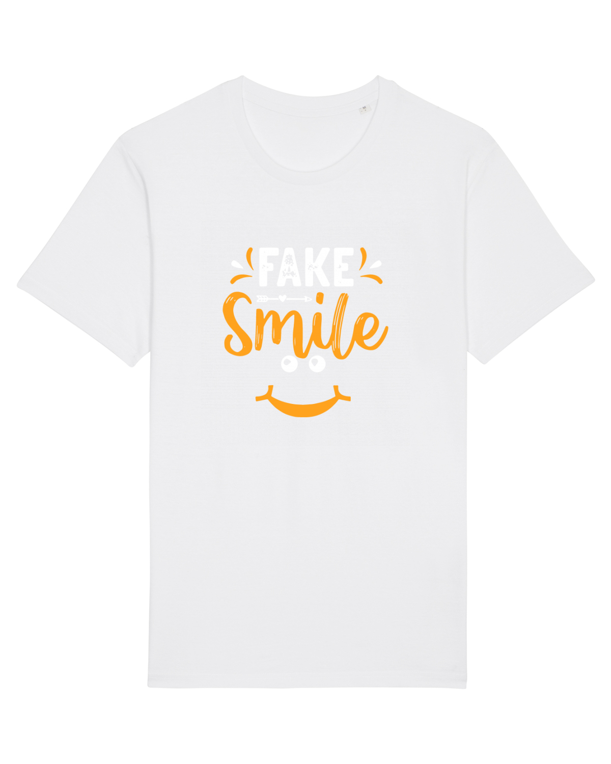 Tricou mânecă scurtă Unisex Rocker White
