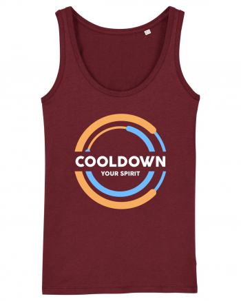 Cooldown Your Spirit Burgundy