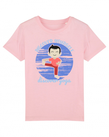 Discover Yourself Discover Yoga Cotton Pink