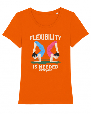 Flexibility is Needed Bright Orange