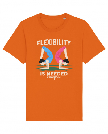 Flexibility is Needed Bright Orange