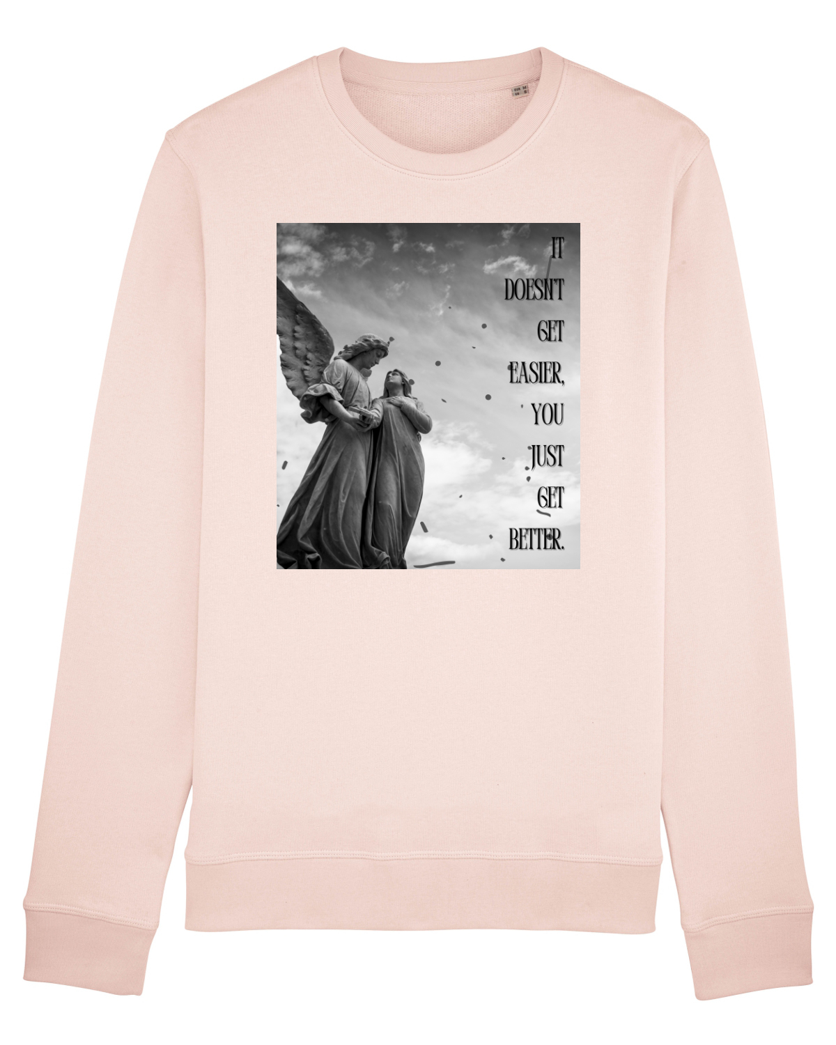Bluză mânecă lungă Unisex Rise Candy Pink