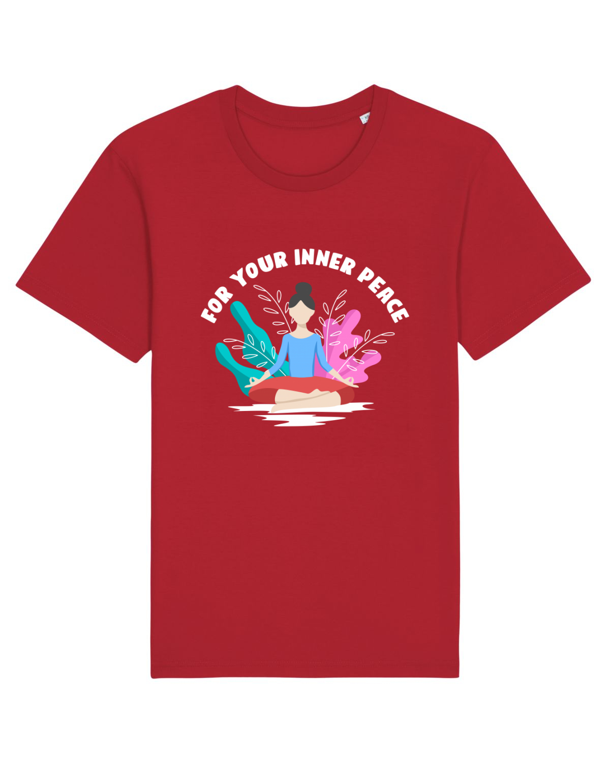 Tricou mânecă scurtă Unisex Rocker Red